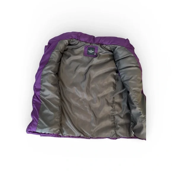 Women’s Purple Puffer Vest - Picture 4 of 7